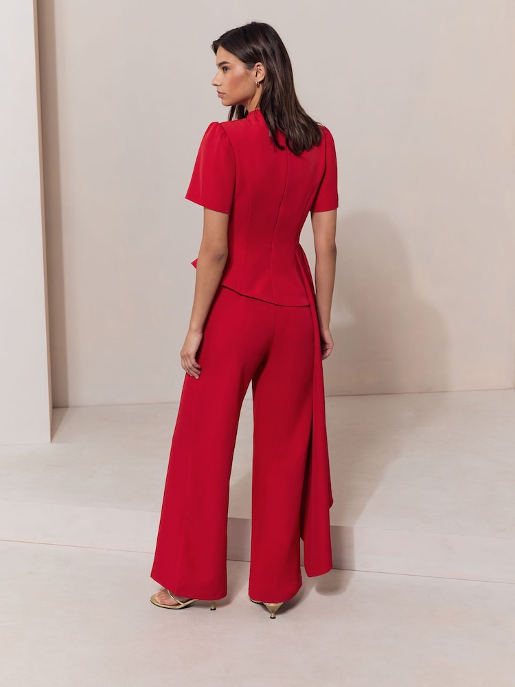 Lipsy Drape Peplum īspiedurkņu kombinezons - Attēls 6 no 6