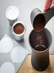 GEFU Black Or Silver Conscio Coffee Capsule Set - Image 5 of 6