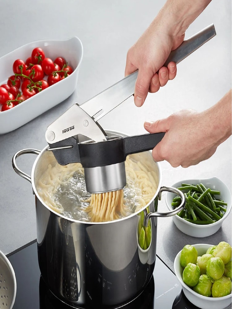 GEFU Black Or Silver Force One Potato, Juice & Spaetzle Press - Image 2 of 7