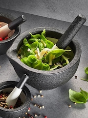 GEFU Black Or Silver GRINO Mortar - Image 2 of 2