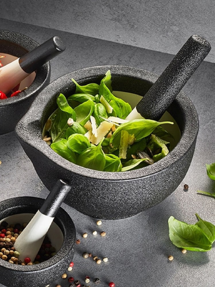 GEFU Black Or Silver GRINO Mortar - Image 2 of 2