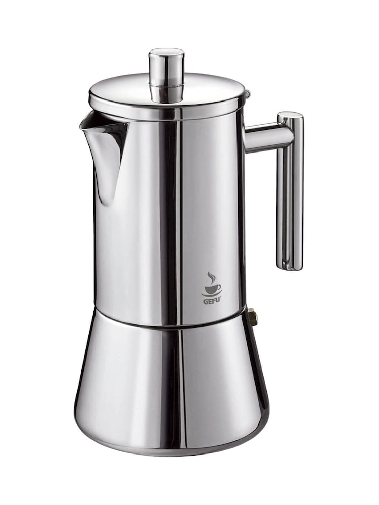 GEFU Silver Nando Espresso Maker 6 Cup - Image 1 of 3