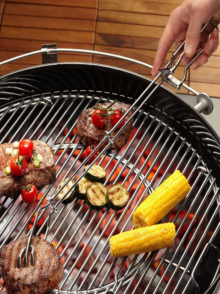 GEFU Silver Barbecue Tongs BBQ - Image 1 of 3