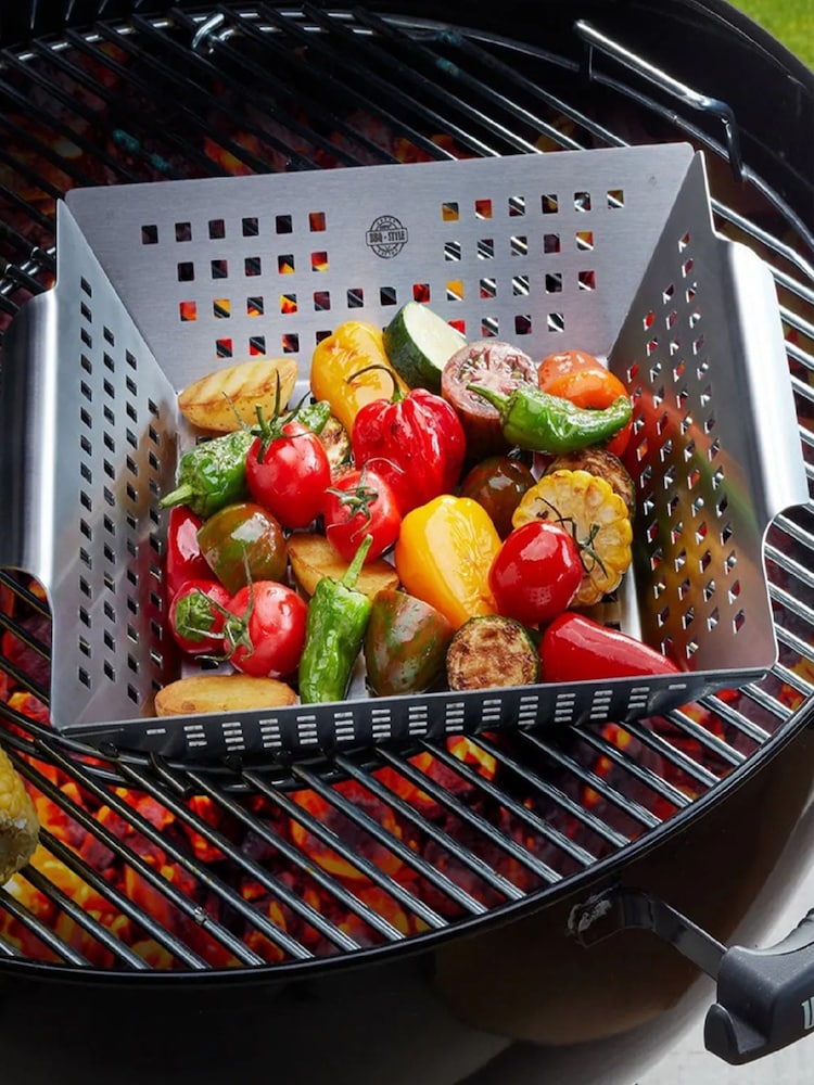 GEFU Silver BBQ Grill Tray - Image 1 of 2