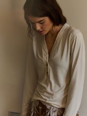 Daily by Desmond & Dempsey Premium Modal Balloon Pyjamas - Imagen 5 de 6