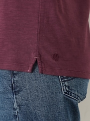FatFace Ivy Dark Purple T-Shirt - Image 3 of 6