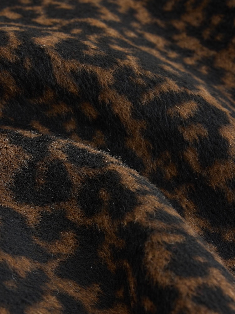 Negro/Marrón - Leopard Print Mini Skirt - Imagen 2 de 3 Negro/Marrón - Leopard Print Mini Skirt - Imagen 2 de 3