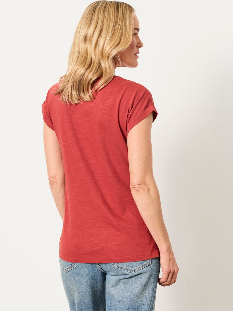 FatFace Ivy Red T-Shirt - Image 2 of 6