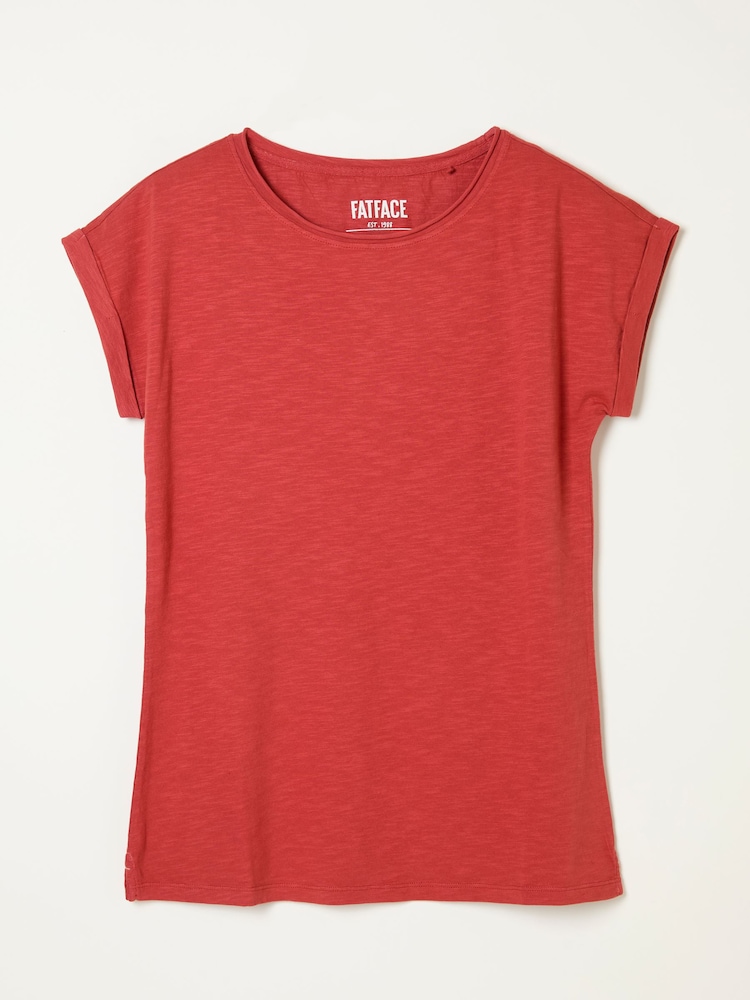 FatFace Ivy Red T-Shirt - Image 6 of 6
