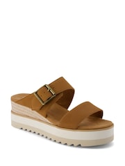 TOMS Brown Diana Mules - Image 1 of 5