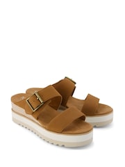 TOMS Brown Diana Mules - Image 2 of 5
