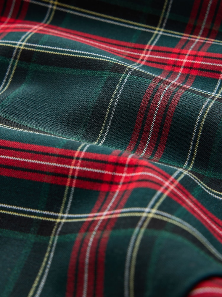 Red/Green Check Midi Skirt - Image 8 of 8 Red/Green Check Midi Skirt - Image 8 of 8
