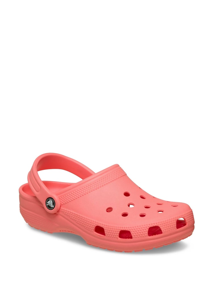 Crocs Pink Adult Classic Clogs - Image 1 of 5