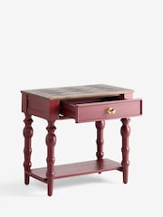 Rockett St George Brick Red Emporium Side Table - Image 8 of 9