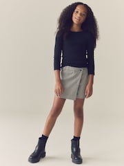 Mono Gingham Skort (3-16yrs) - Image 2 of 9
