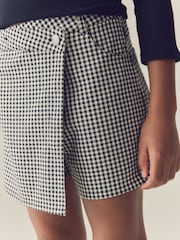 Mono Gingham Skort (3-16yrs) - Image 4 of 9