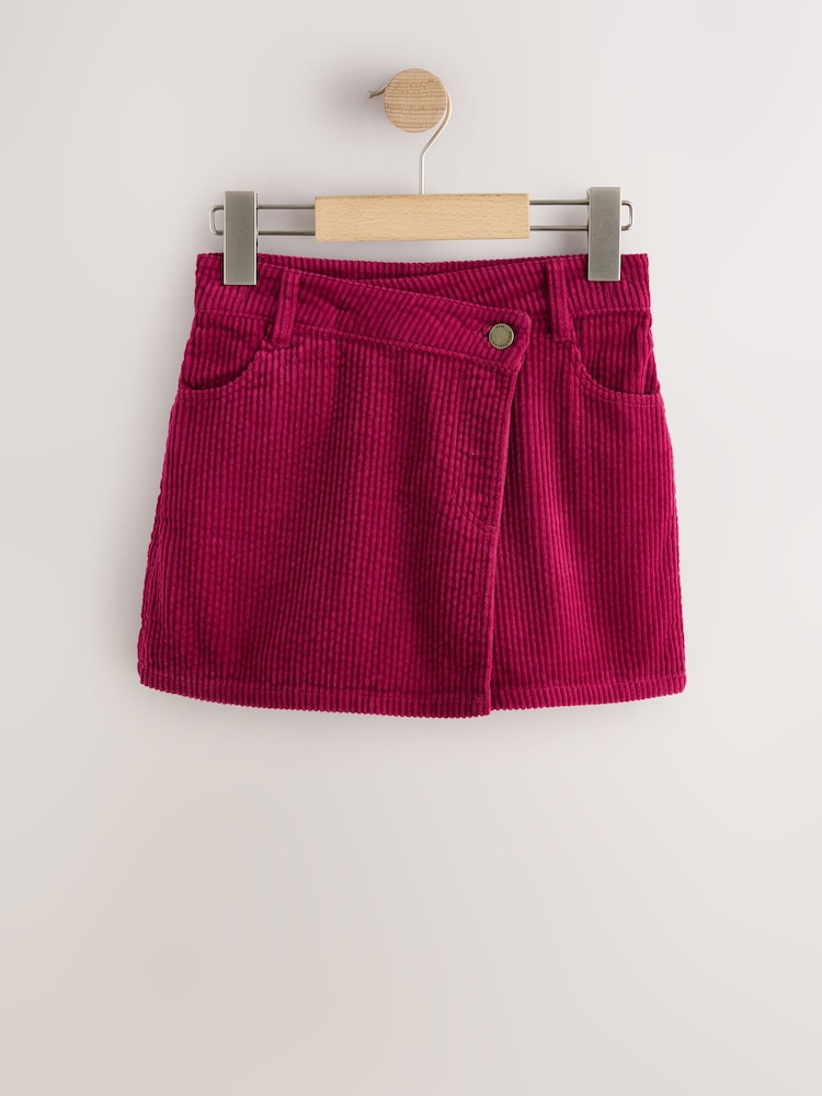 Red Cord Wrap Skort (3-16yrs) - Image 1 of 8 Red Cord Wrap Skort (3-16yrs) - Image 1 of 8