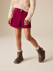 Red Cord Wrap Skort (3-16yrs) - Image 3 of 8