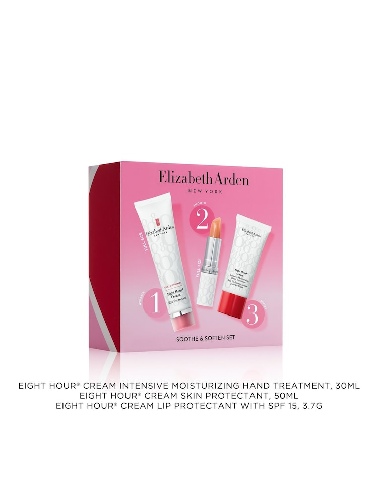 Elizabeth Arden Eight Hour Nourishing Skin Essentials 3 Piece Gift Set (Worth £66) - Image 2 of 9