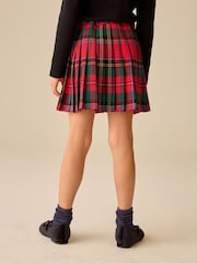 Red/ Green Check Pleated Kilt Skirt (3-16yrs) - Image 4 of 9