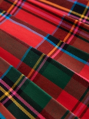 Red/ Green Check Pleated Kilt Skirt (3-16yrs) - Image 8 of 9