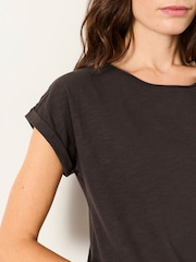 FatFace Ivy Chocolate Brown Short Sleeve T Shirt - Image 3 of 5