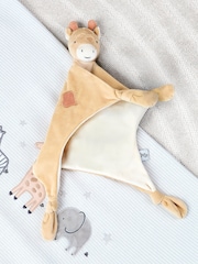 JoJo Maman Bébé Giraffe Plush Giraffe Baby Comforter - Image 1 of 3