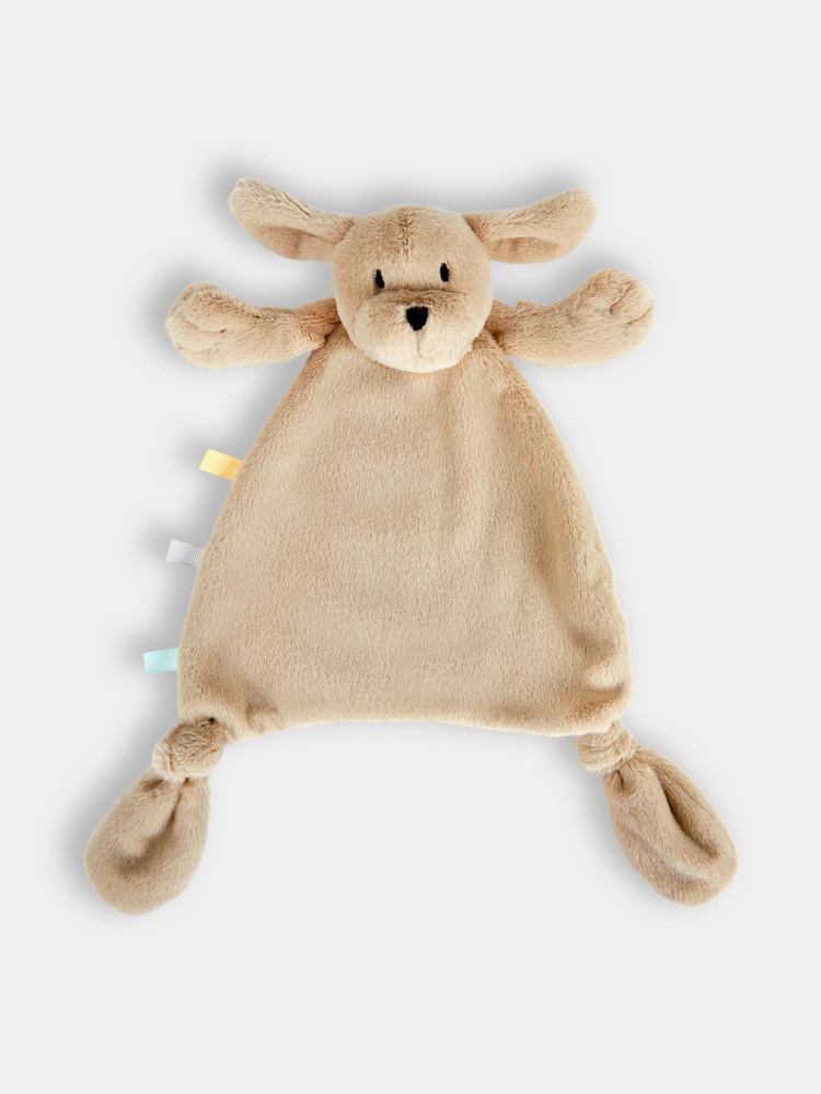 JoJo Maman Bébé Cream Dog Comforter - Image 2 of 3