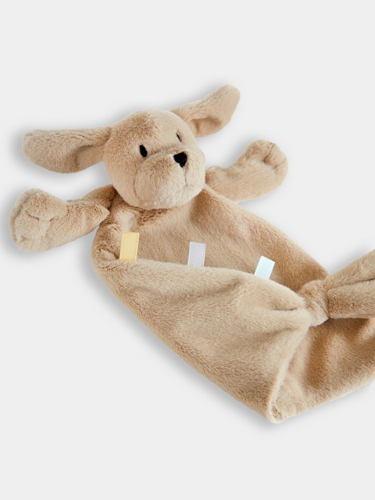 JoJo Maman Bébé Cream Dog Comforter - Image 3 of 3