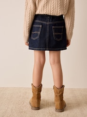 Dark Wash Denim Skirt (3-16yrs) - Image 3 of 3