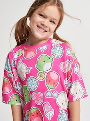 Brand Threads Pink Squishmallows Nightie - Image 3 of 6