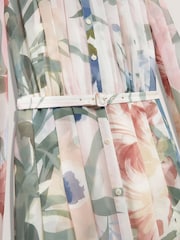 Ted Baker Pleated Midi Printed Shirt Dress - Bild 5 von 6