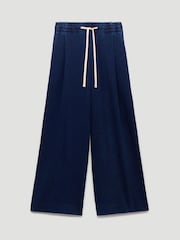 Hush Blue Taylor Jersey Denim Trousers - Image 4 of 4