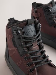 Chocolate Brown Standard Fit (F) Skate Cleat High Top Boots - Image 5 of 5