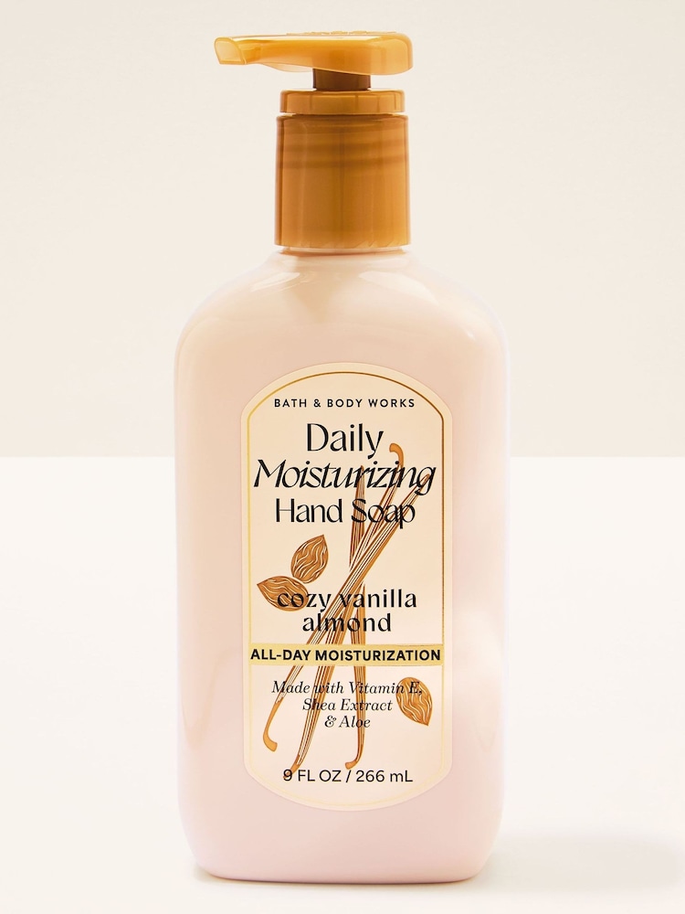 Bath & Body Works Cosy Vanilla Almond Daily Moisturizing Hand Soap 266ml - Image 1 of 2