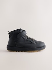 Black Thinsulate Lined Waterproof High Top Boots - Image 2 of 5