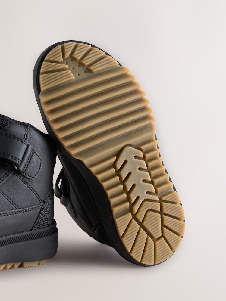 Black Thinsulate Lined Waterproof High Top Boots - Image 5 of 5 Black Thinsulate Lined Waterproof High Top Boots - Image 5 of 5