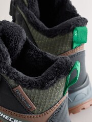 卡其绿色 - Minecraft Waterproof Elastic Lace Hiker Boots - 图片6 / 6