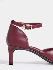 Rot - JD Williams Two Part Heeled Shoes - Bild 4 von 4