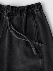 Whistles Grey Casual Denim Barrel Trousers - Image 5 of 6