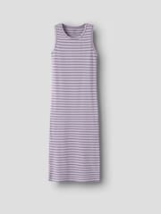 Name It Purple Striped Sleeveless Maxi Dress - Image 1 of 3