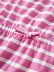 Name It Pink Striped Sleeveless Tie Waist Dress - Image 3 of 3