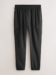 Black Slim Fit Active Woven Joggers - Image 5 of 7