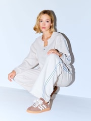 Smith & Soul Natural Sweat Joggers With Side Stripe - Image 1 of 5