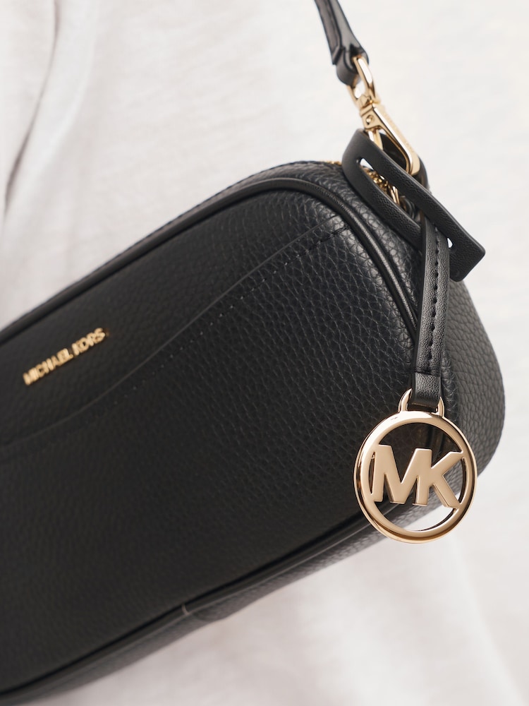 Michael Kors Black May Small Convertible Pouchette Cross-Body Bag - Image 5 of 5