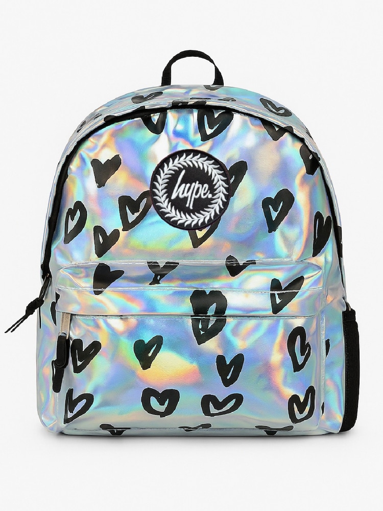 Hype Holographic Scribble Heart Backpack - Imagen 1 de 1