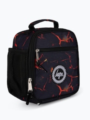 Hype. Black Lava Print Lunch Bag - Image 1 of 7