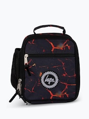 Hype. Black Lava Print Lunch Bag - Image 2 of 7