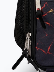 Hype. Black Lava Print Lunch Bag - Image 5 of 7