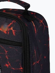 Hype. Black Lava Print Lunch Bag - Image 6 of 7